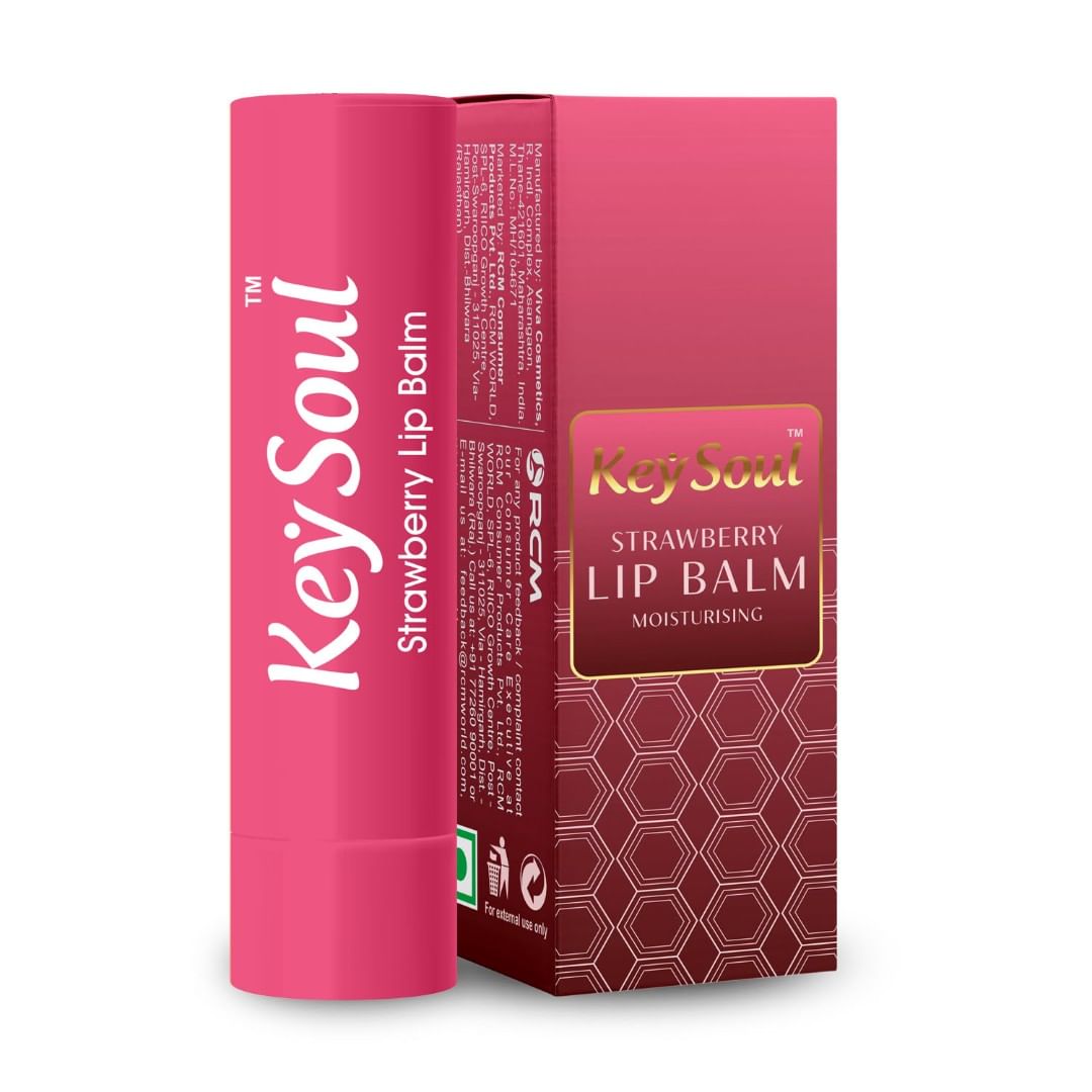 Key Soul Lip Balm, Strawberry