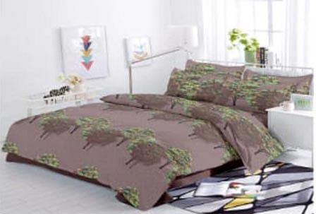 KING SIZE DOUBLE BEDSHEET-SOLITAIRE JULY 01-D NO 5