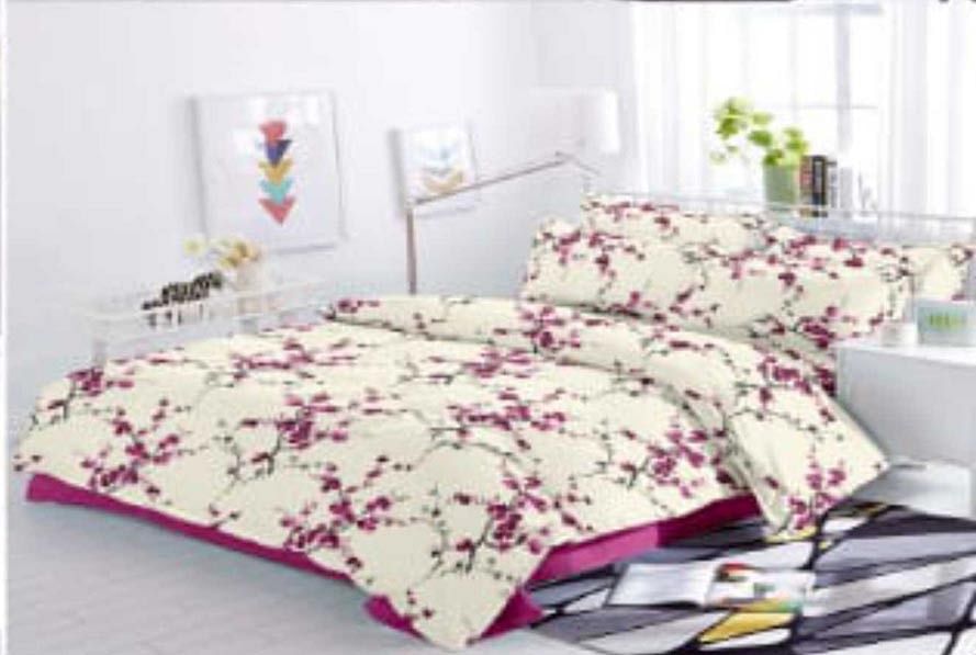 KING SIZE DOUBLE BEDSHEET-SOLITAIRE JULY 01-D NO 7