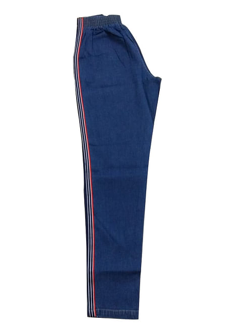 WP FEB KIM DENIM 2020-DARK BLUE WOMEN PALAZZO PANT