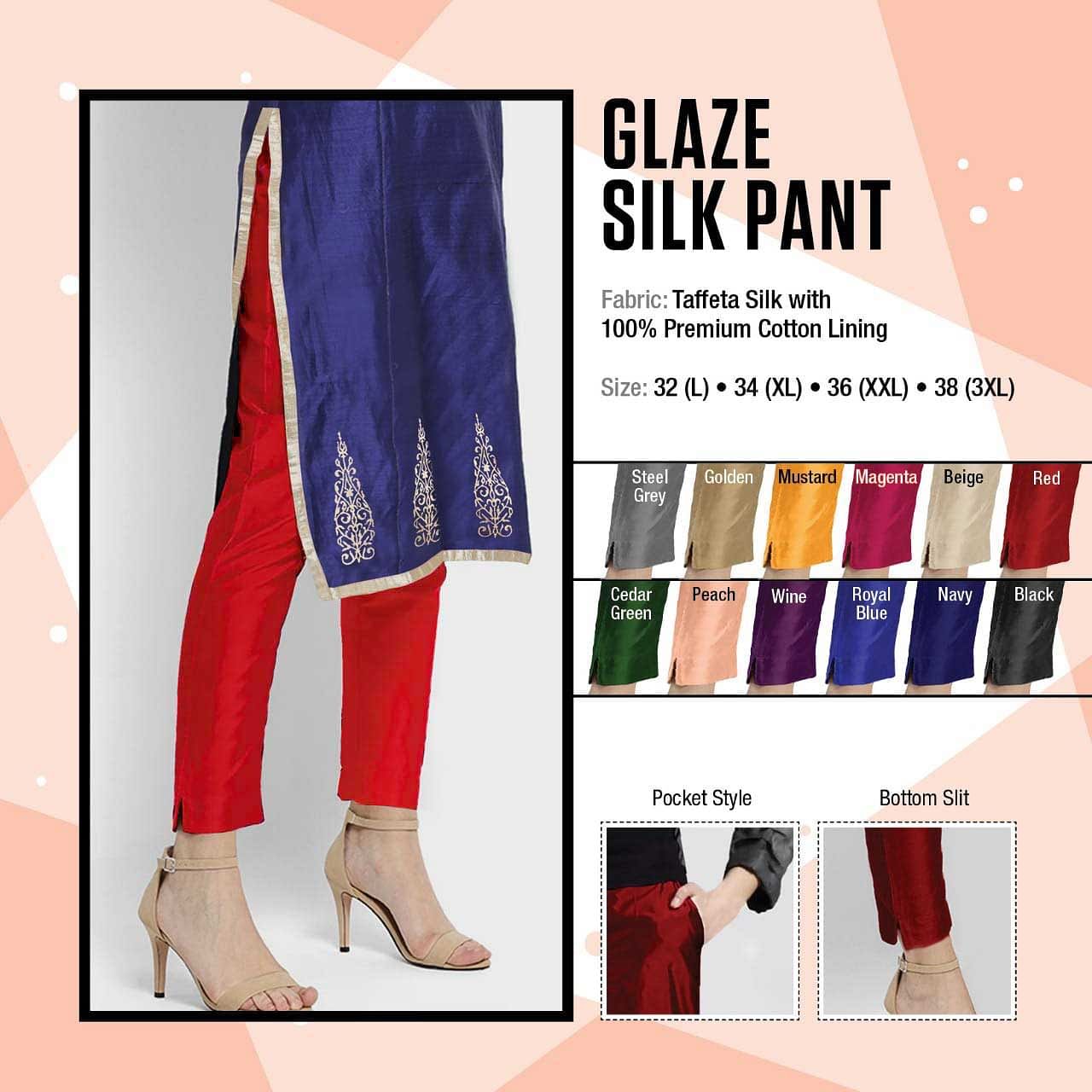 Girlish Cotton Designer Palazzo Pants Feature  AntiWrinkle QuickDry  Technics  Machine Made at Rs 115  Piece in Delhi
