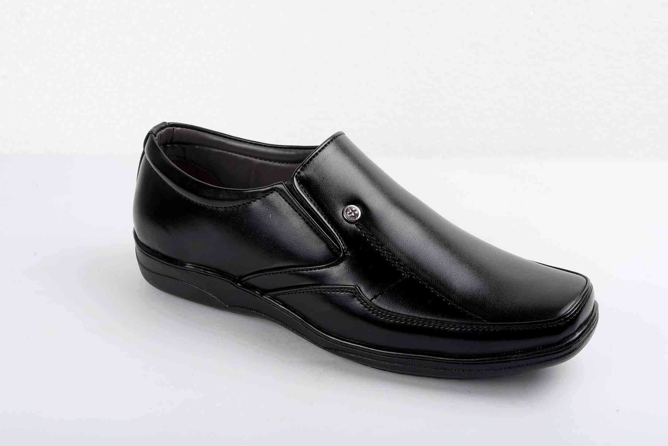 Pair-it Men moccasin Formal Shoes - Black- LZ-RYDER102