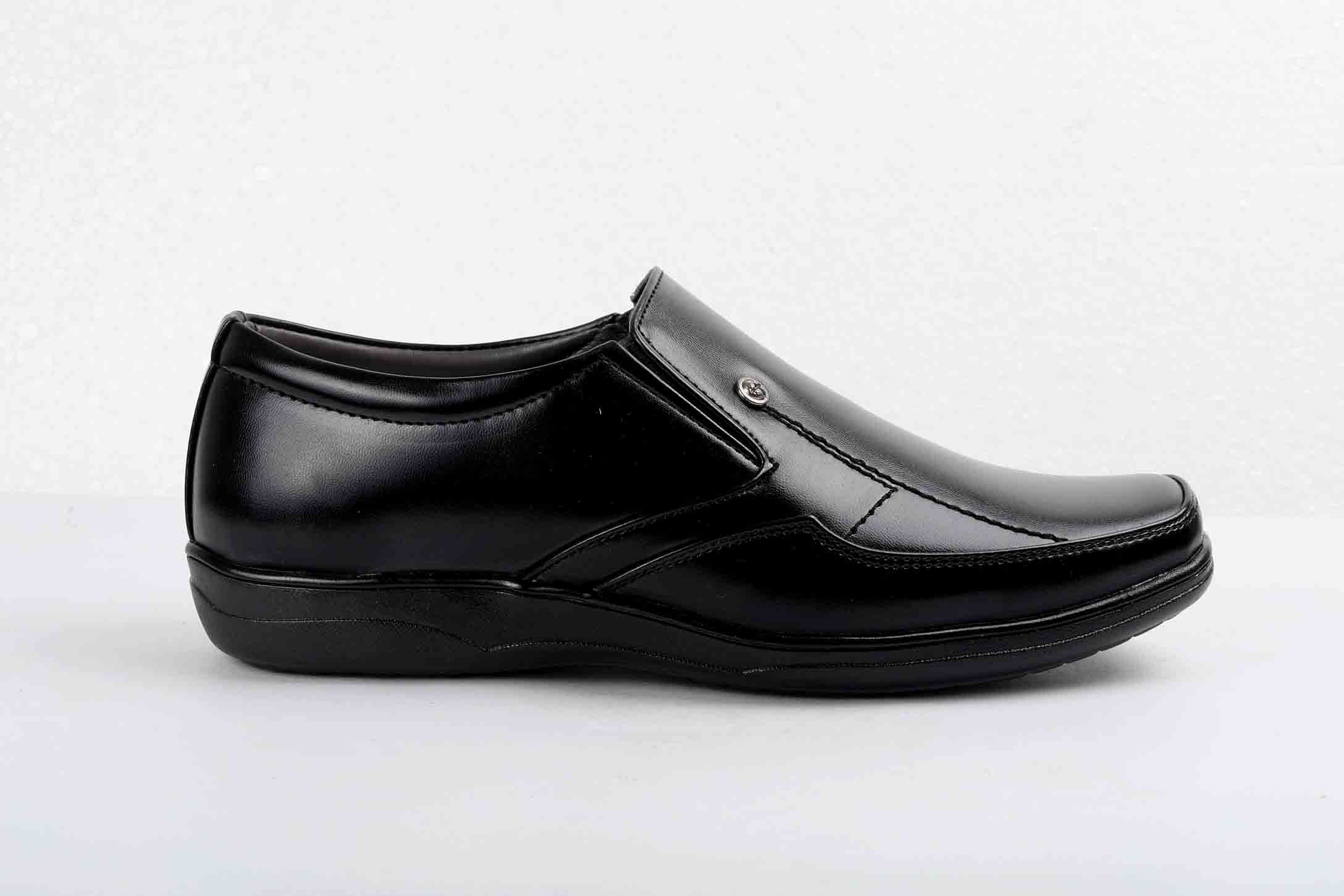 Pair-it Men moccasin Formal Shoes - Black- LZ-RYDER102