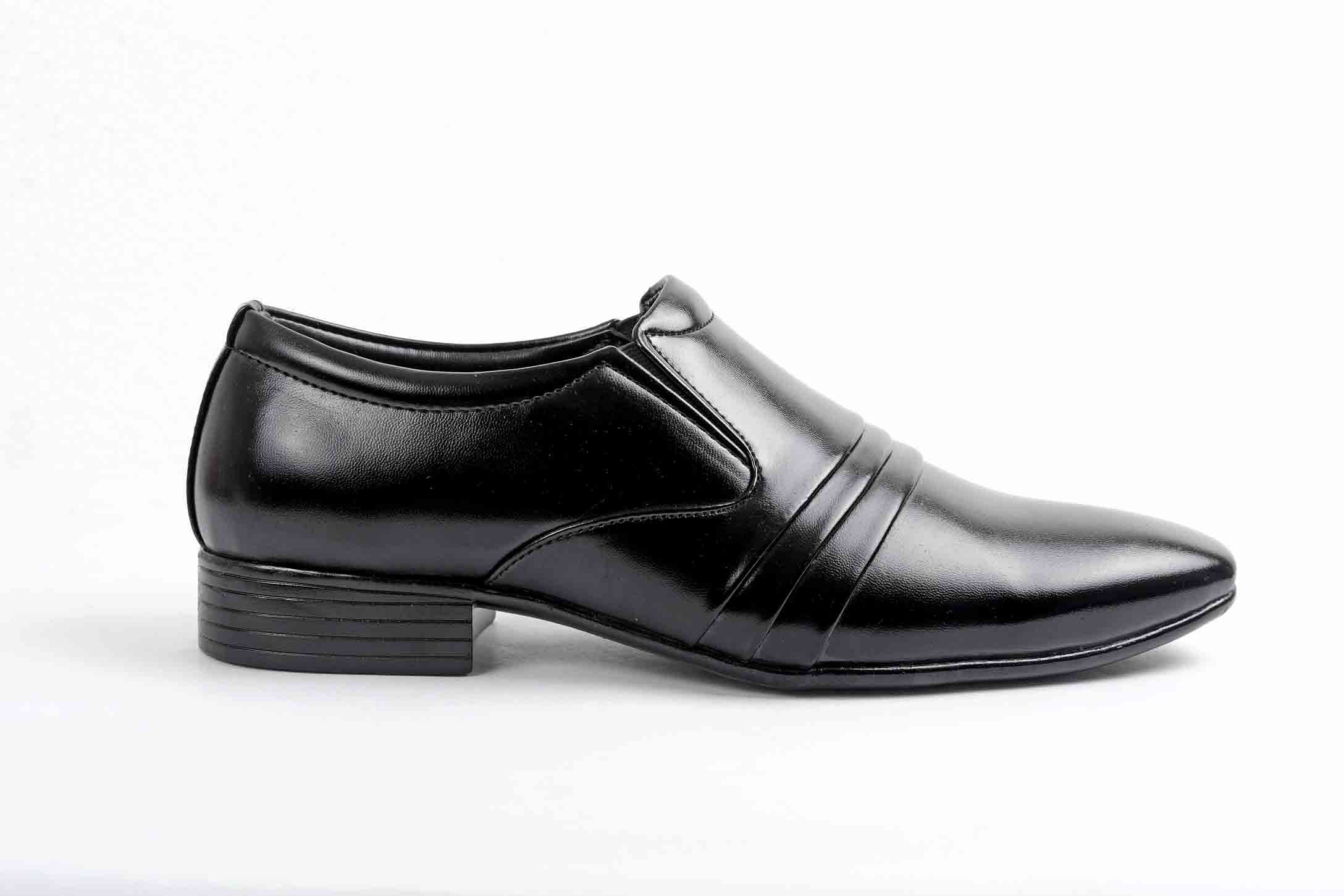 Pair-it Men moccasin Formal Shoes - Black- LZ-RYDER105