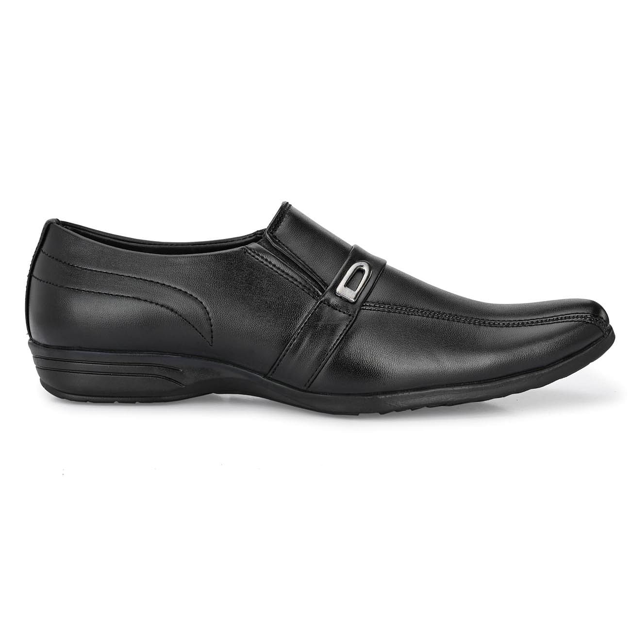 Pair-it Men moccasin Formal Shoes - Black- MN-RYDER202