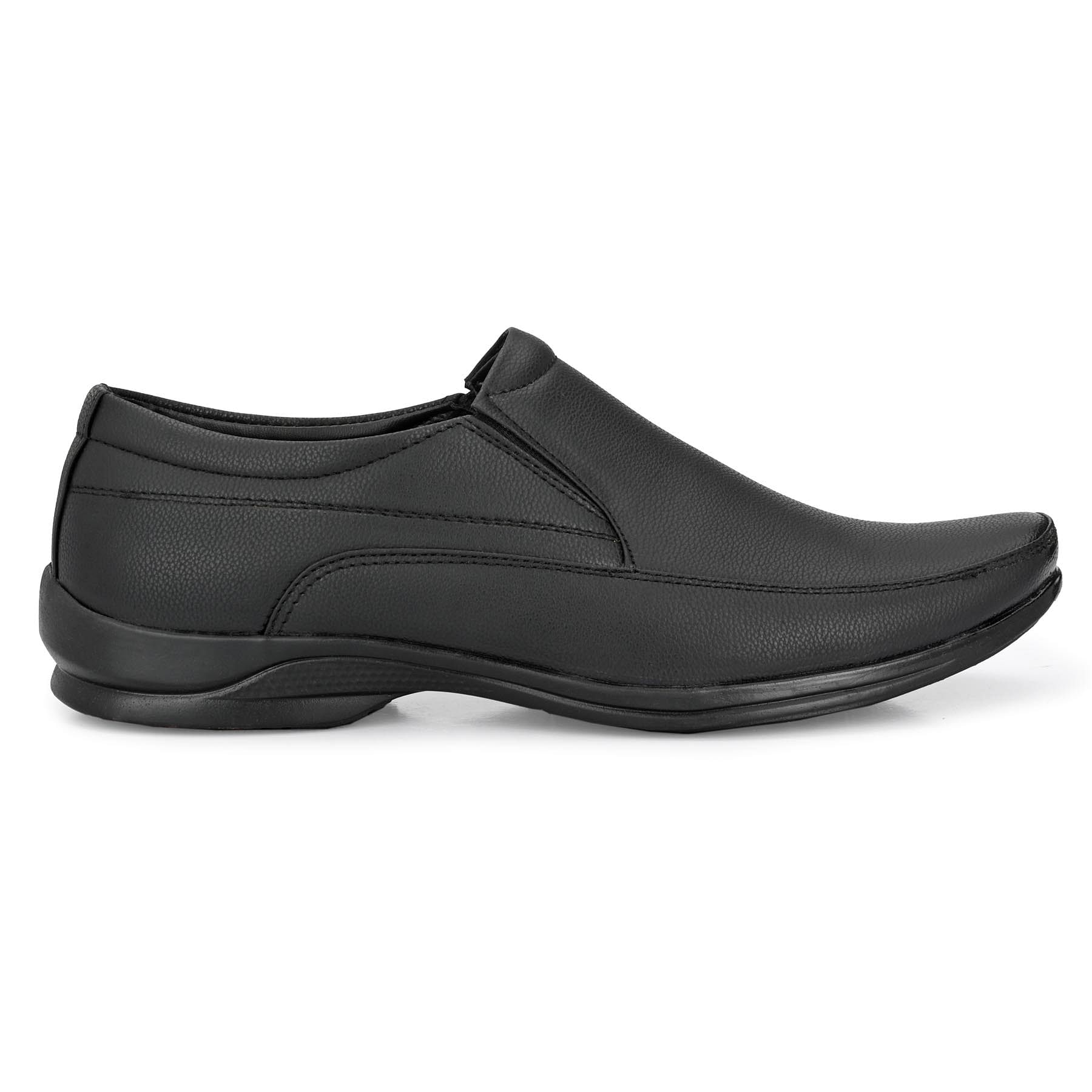 Pair-it Men moccasin Formal Shoes - Black-MN-RYDER206