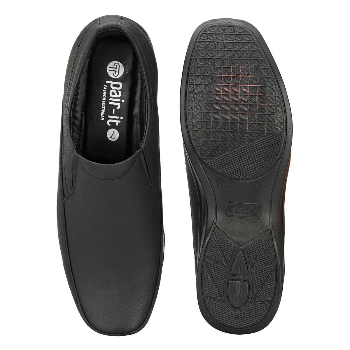 Pair-it Men moccasin Formal Shoes - Black-MN-RYDER206