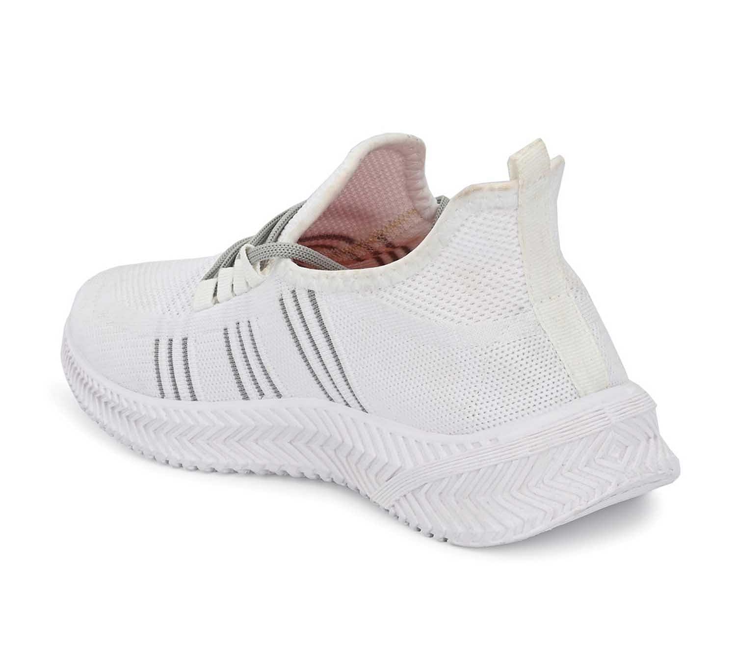 Pair-it Men's Sports Shoes - White-LZ-SPORTS003