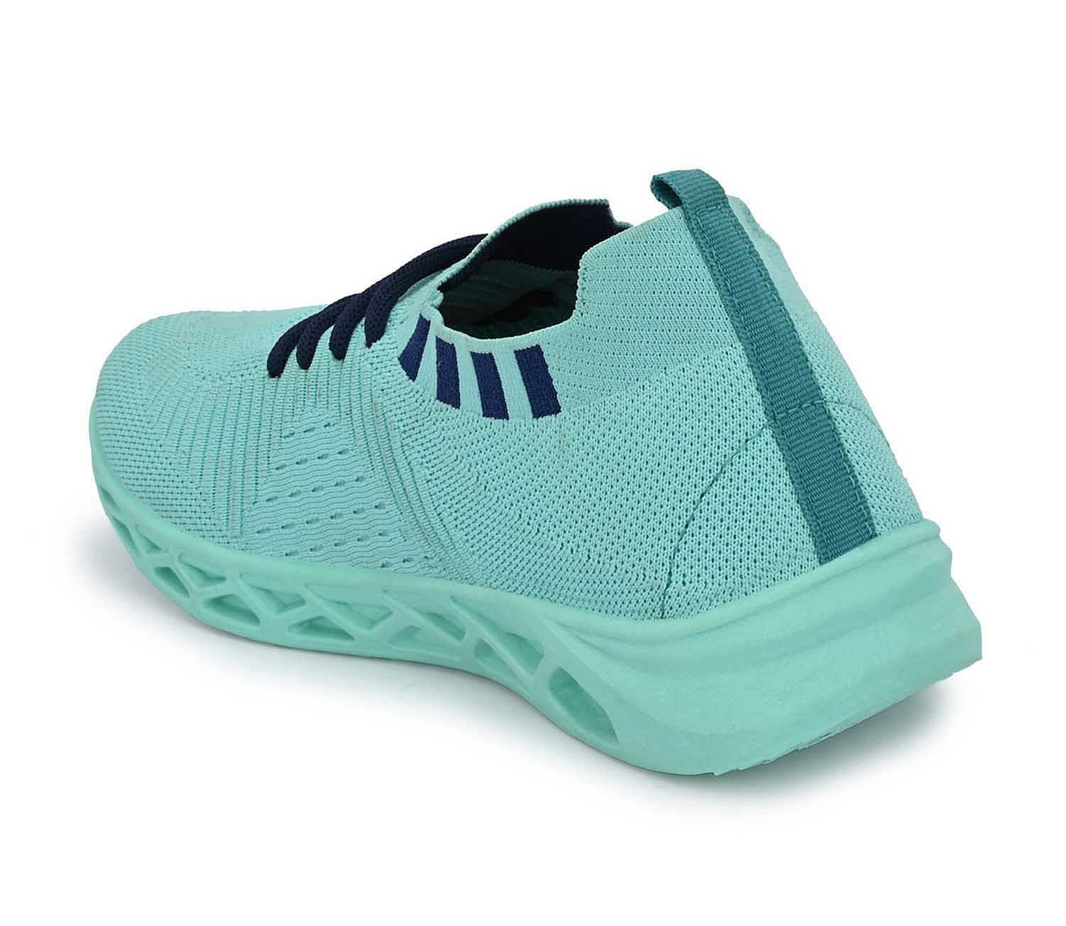 Pair-it Men's Sports Shoes - Sea Green-LZ-SPORTS009