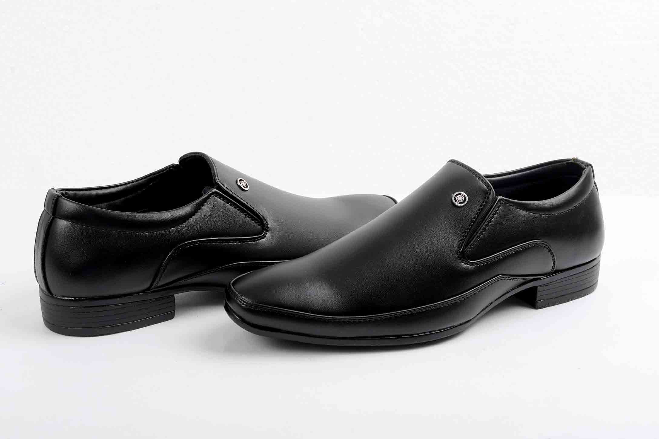 Pair-it Men moccasin Formal Shoes - Black-MN-RYDER208