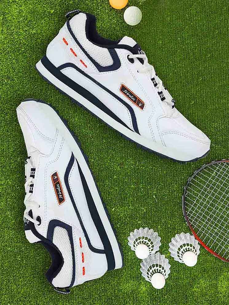 Pair-it Men's Sports Shoes - White-LZ-SPORTS015