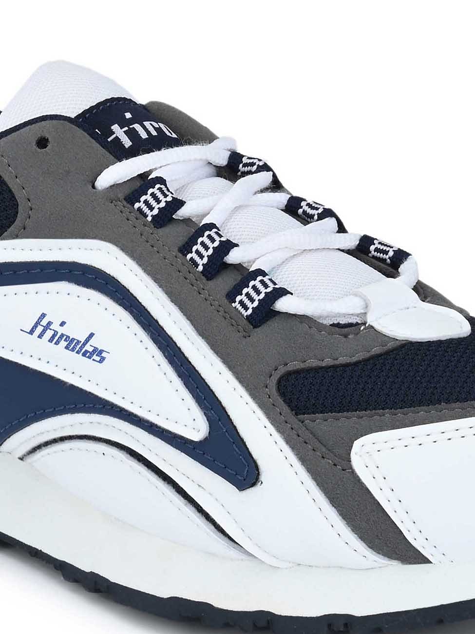 Pair-it Men's Sports Shoes - White-LZ-SPORTS017
