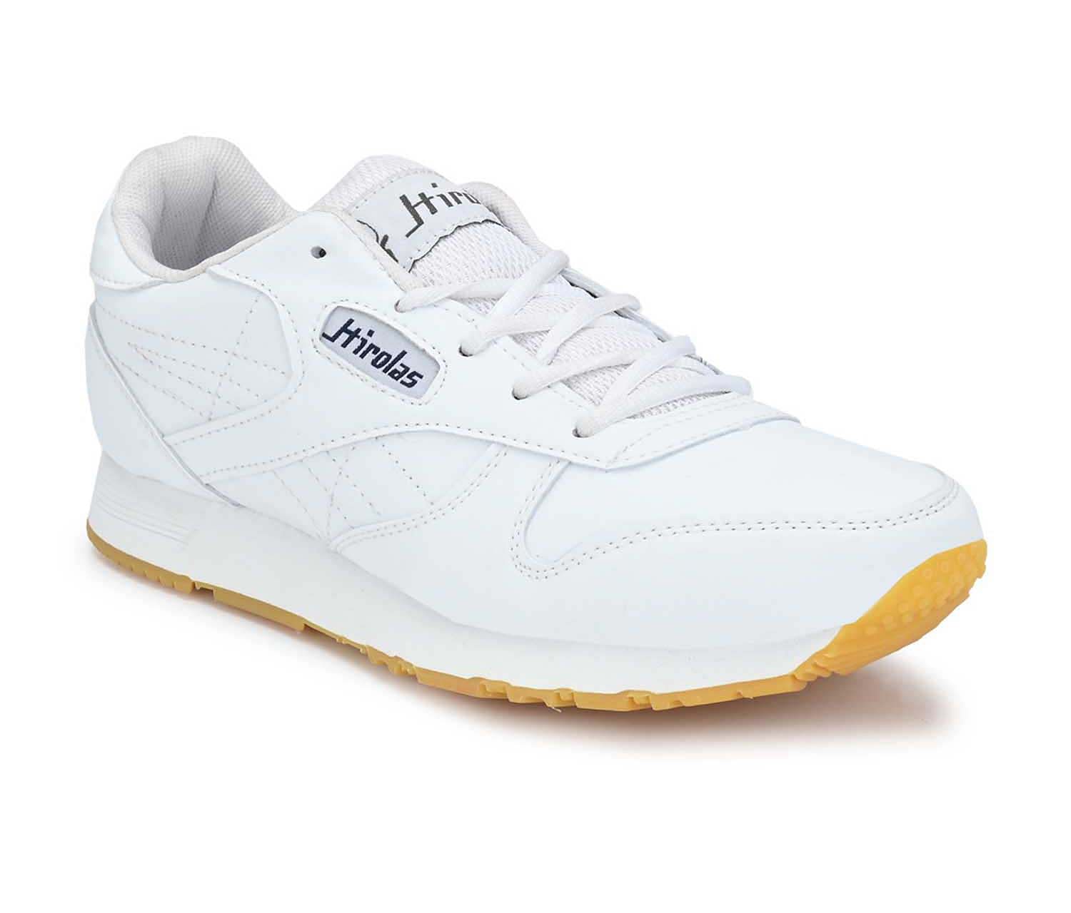 Pair-it Men's Sports Shoes - White-LZ-SPORTS019