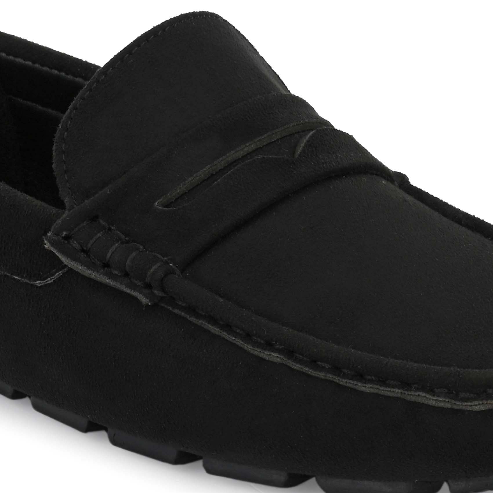 Pair-it Men's Loafers Shoes - Black-LZ-Loafer106