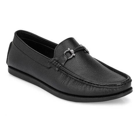Pair-it Men Loafers Shoes LZ-Loafer109 Black