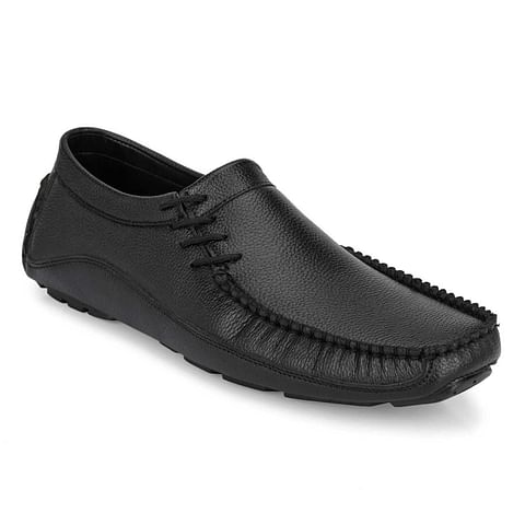 Pair-it Men Loafers Shoes LZ-Loafer113 Black