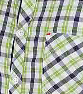 Green Checks Casual Shirt