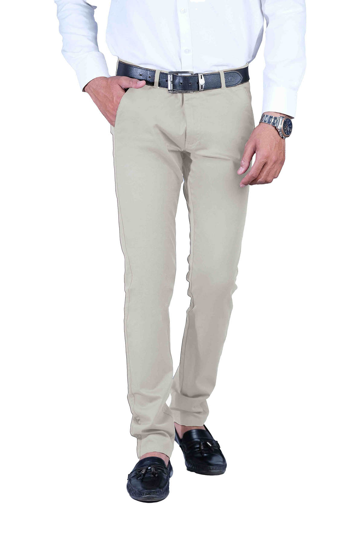 CASUAL TROUSER CS-AT0001, OLIVE GRN