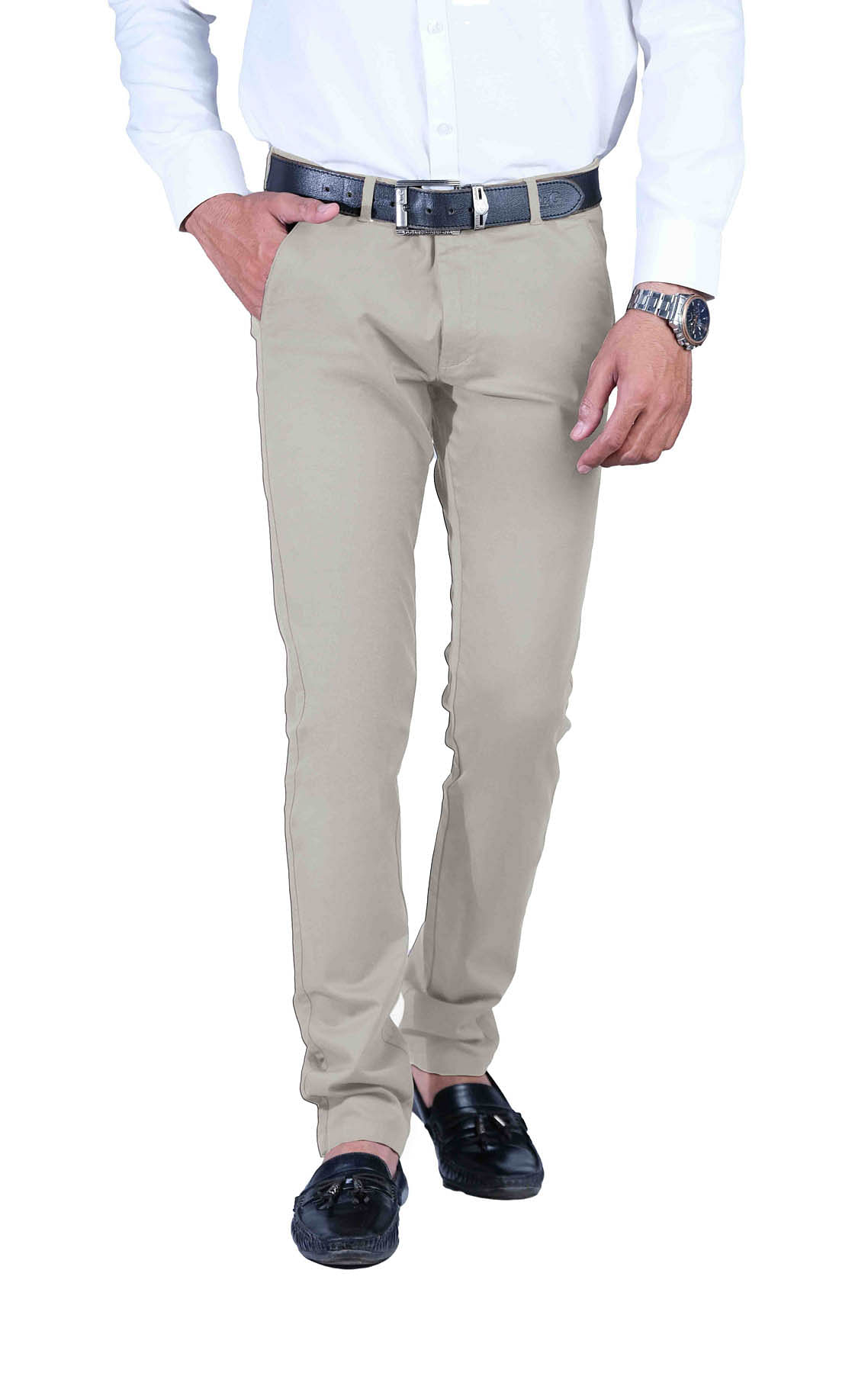 CASUAL TROUSER CS-AT0002, OLIVE GRN