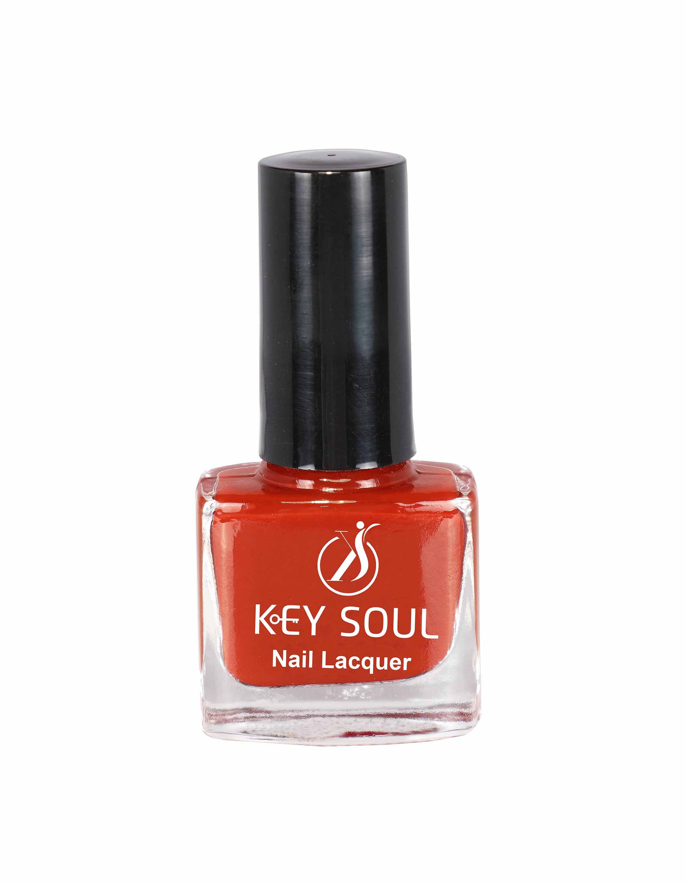 Key Soul Brick Orange Nail Paint (5ml)