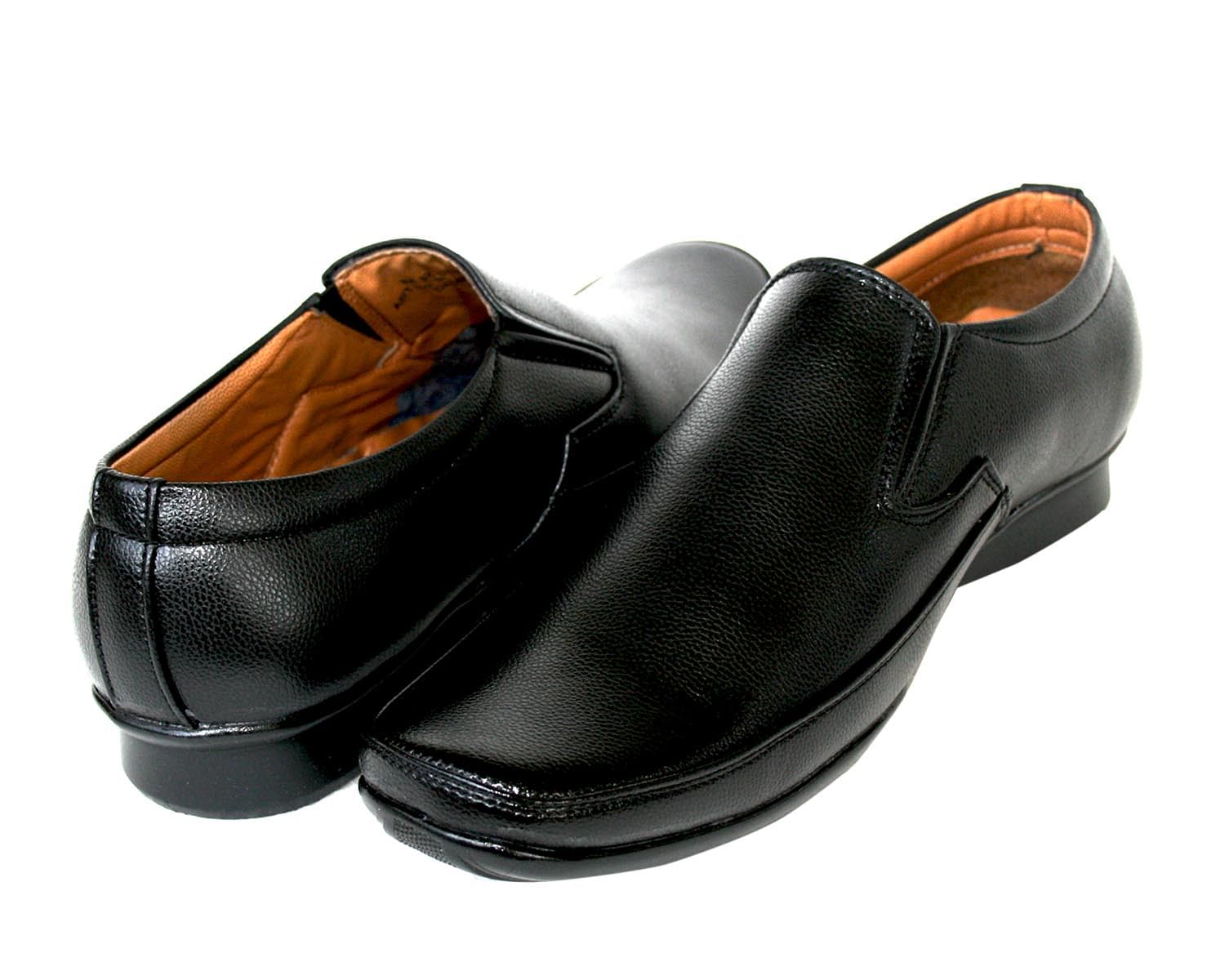 Pair-it Men Mocassin Formal Shoes - Black-PI-MN-Ryder 039