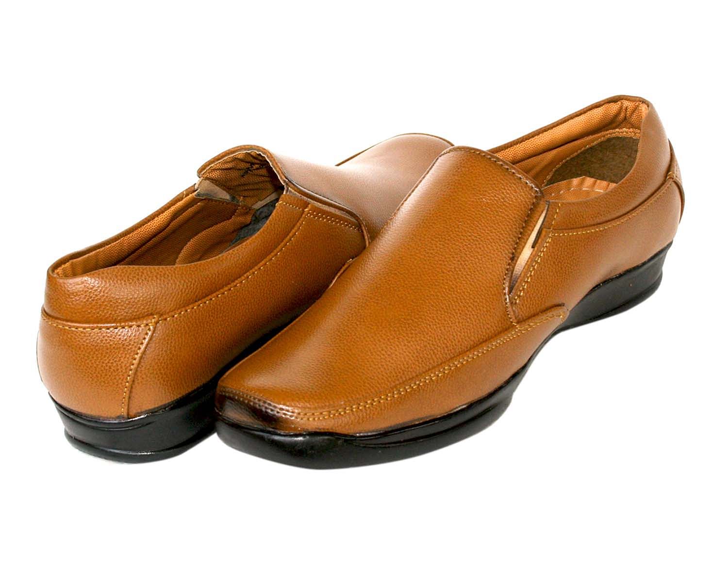 Pair-it Men Mocassin Formal Shoes - Tan-PI-MN-Ryder 040