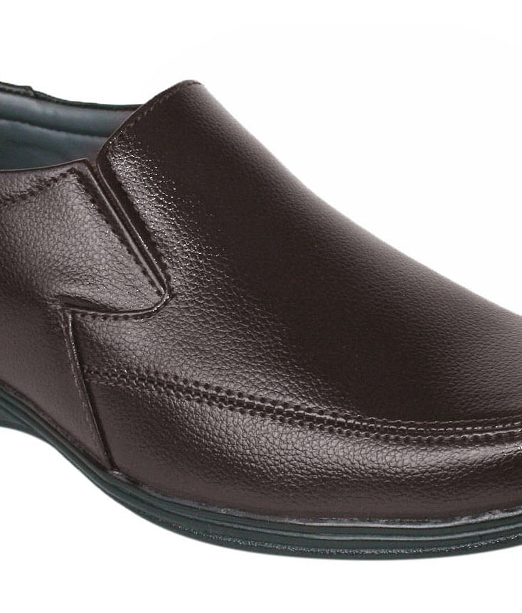 Pair-it Men moccasin Formal Shoes - Brown-PI-MN-Ryder 006