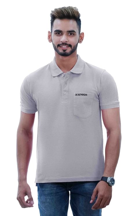 Authenzaa Dream PoloTshirt-CS-DR2007-Dark Grey