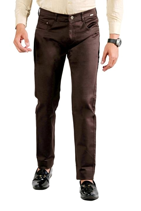 Authenzaa Cotton-Trouser-CS-FS-0005, Brown