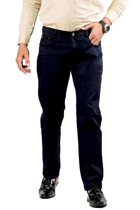 Authenzaa Cotton-Trouser-CS-FS-0005, Navy