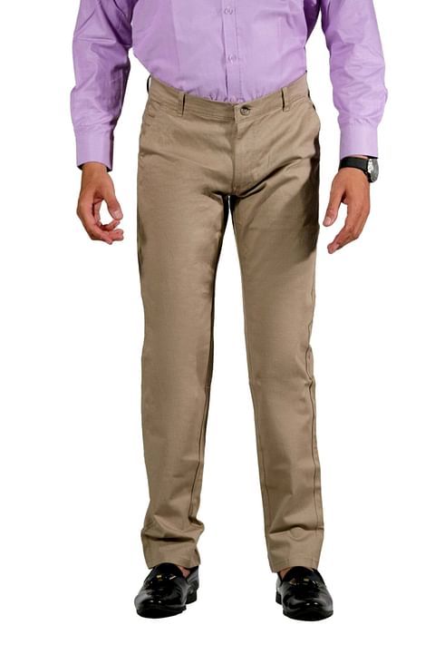 Authenzaa Grand-Trouser-CS-PR-GT3010, Beige