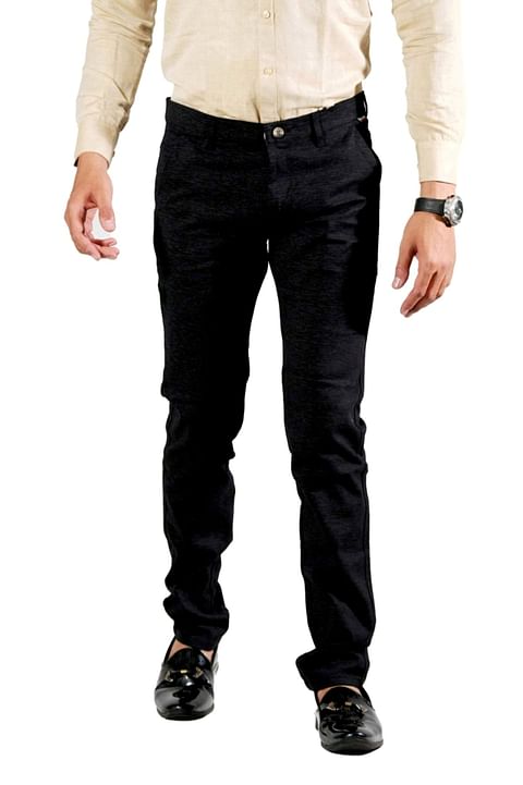 Authenzaa Stargaze-Trouser-CS-SC3022, Black