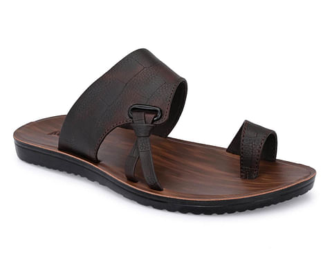 Pair-it Men PU Slippers DICTION062 Brown