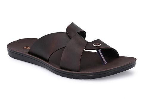 Pair-it Men PU Slippers DICTION072 Brown