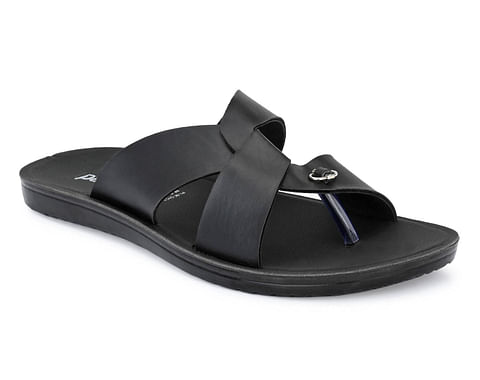 Pair-it Men PU Slippers DICTION073 Black
