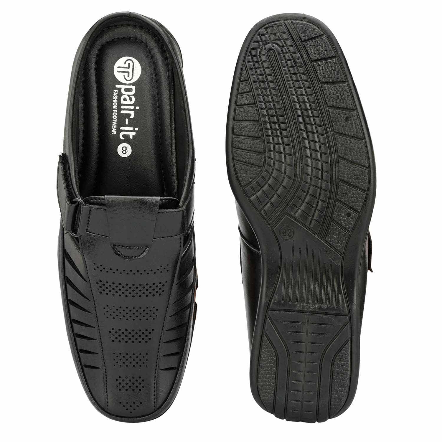 Pair-it Mn Sandals - Black-LZ-Roman-107