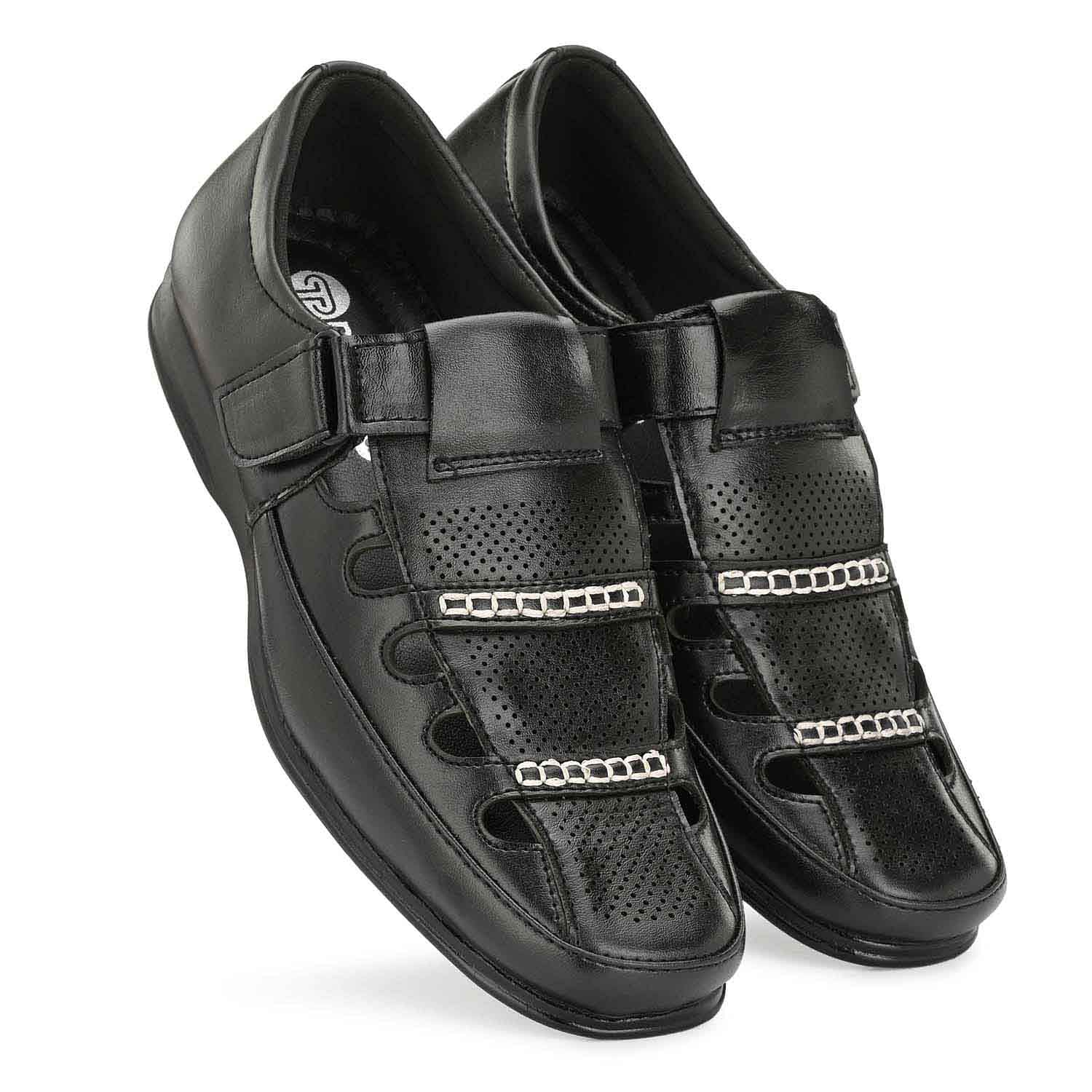 Pair-it Mn Sandals - Black-LZ-Roman-105