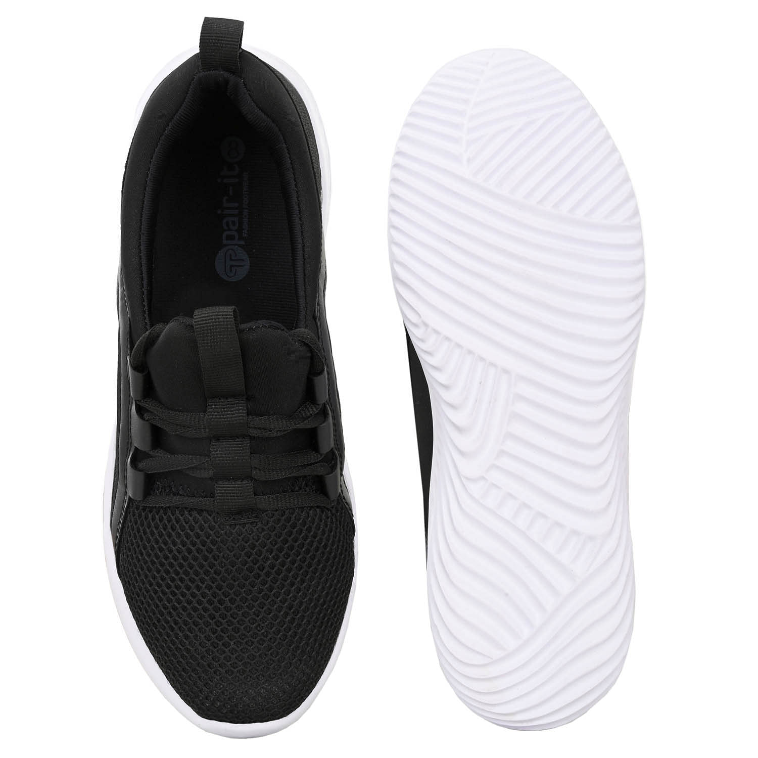 Pair-it Men's Sports Shoes-LZ-Presto-111-Black