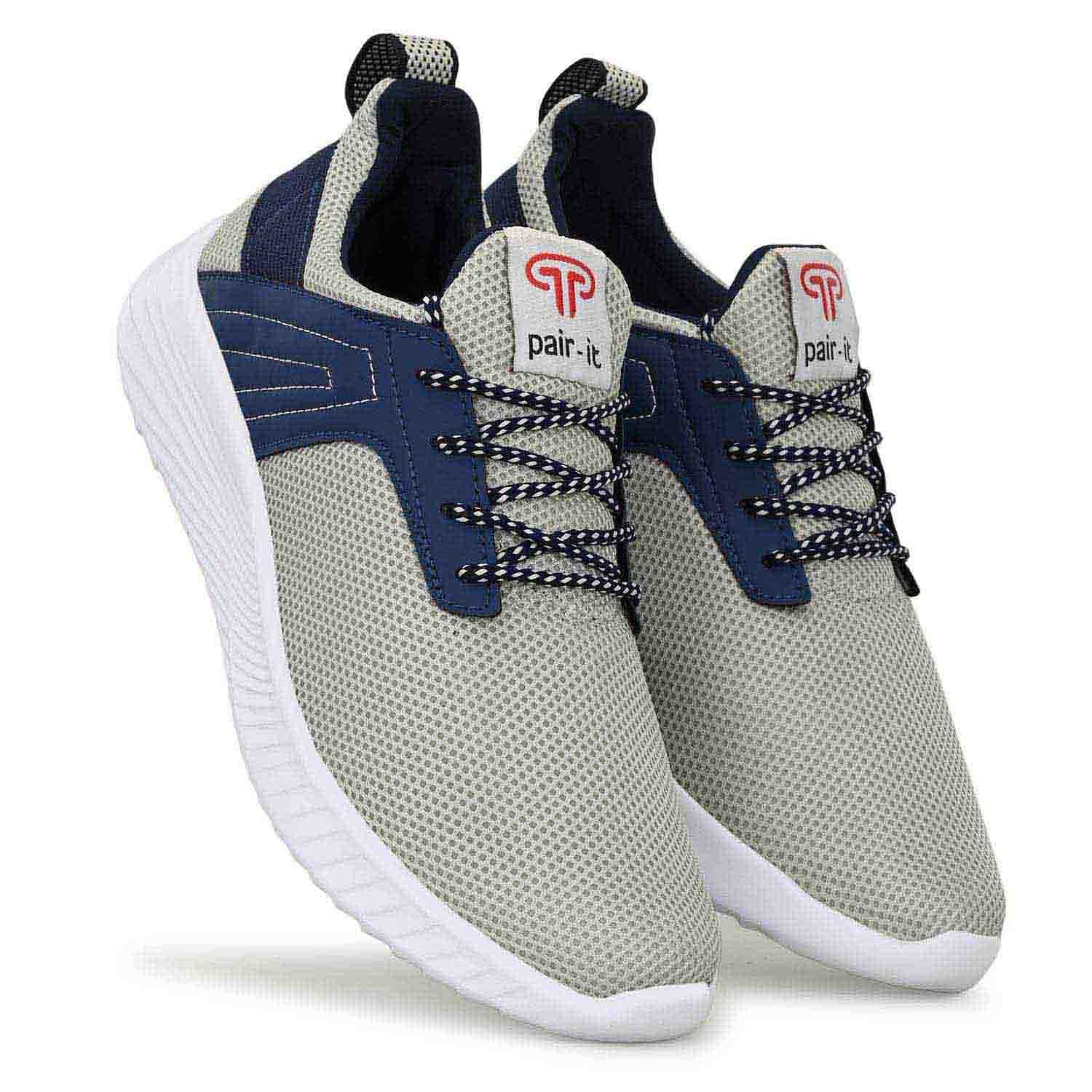 Pair-it Men's Sports Shoes-LZ-Presto-120-Grey