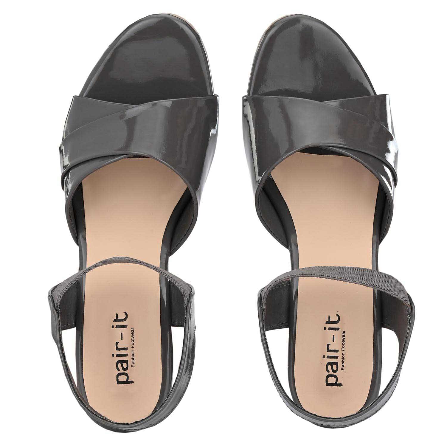 Pair-it Ladies Sandal-SH-WMN-Sandal 201-Dark Grey