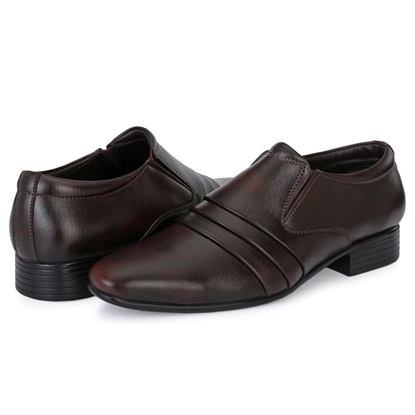 Pair-it Men moccasin Formal Shoes - LZ-RYDER-115-Brown