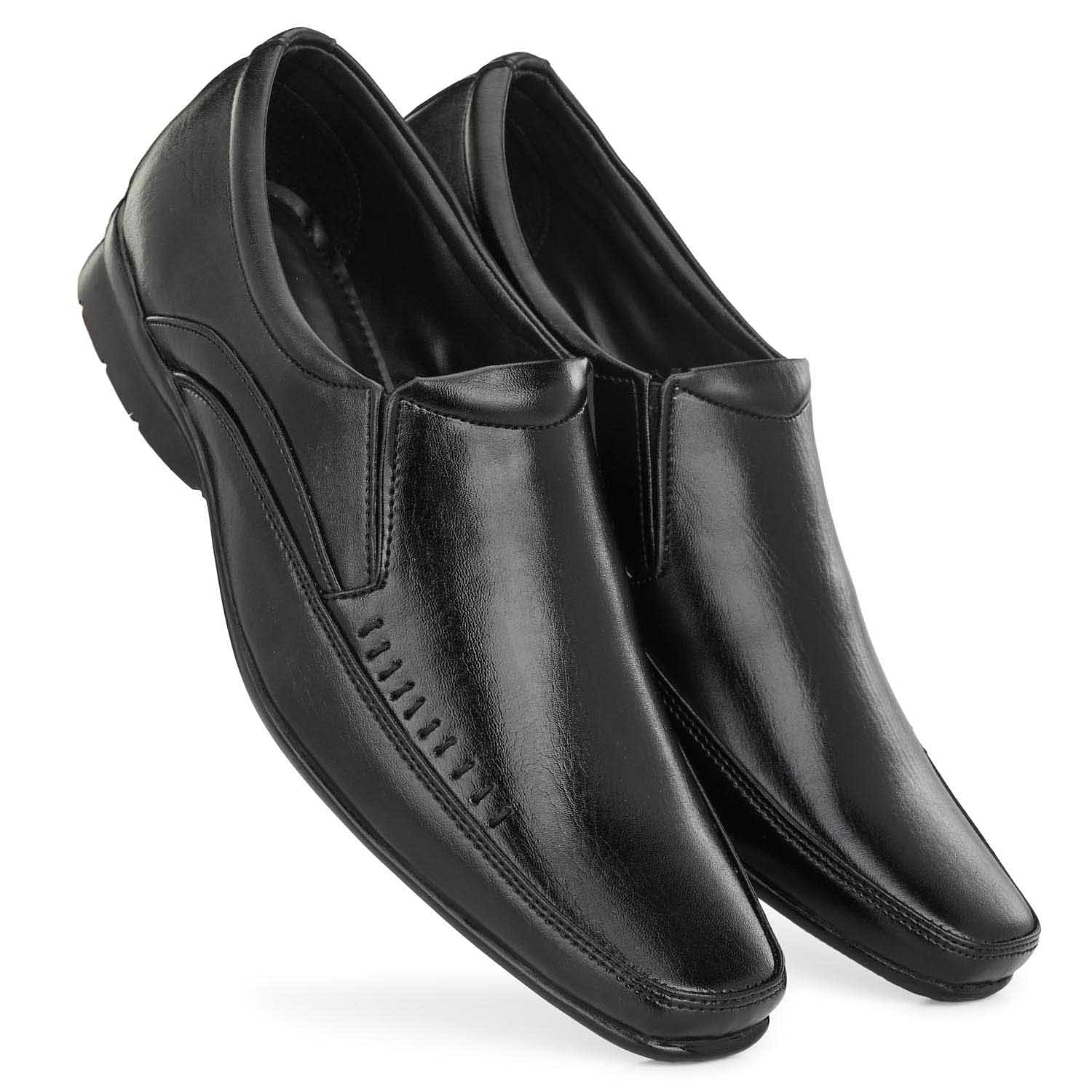 Pair-it Men moccasin Formal Shoes -LZ-RYDER-116- Black