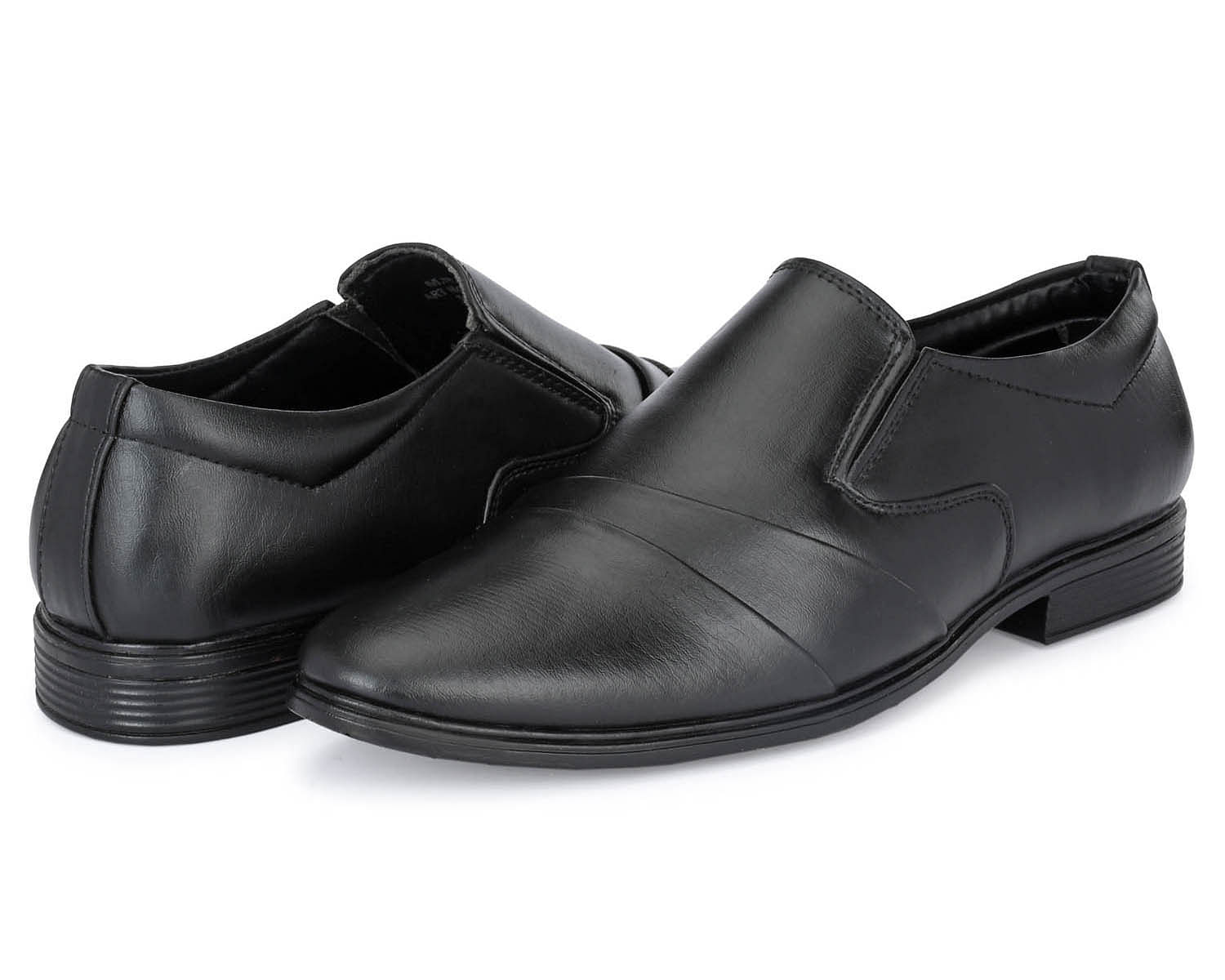 Pair-it Men moccasin Formal Shoes - MN-RYDER221 -Black