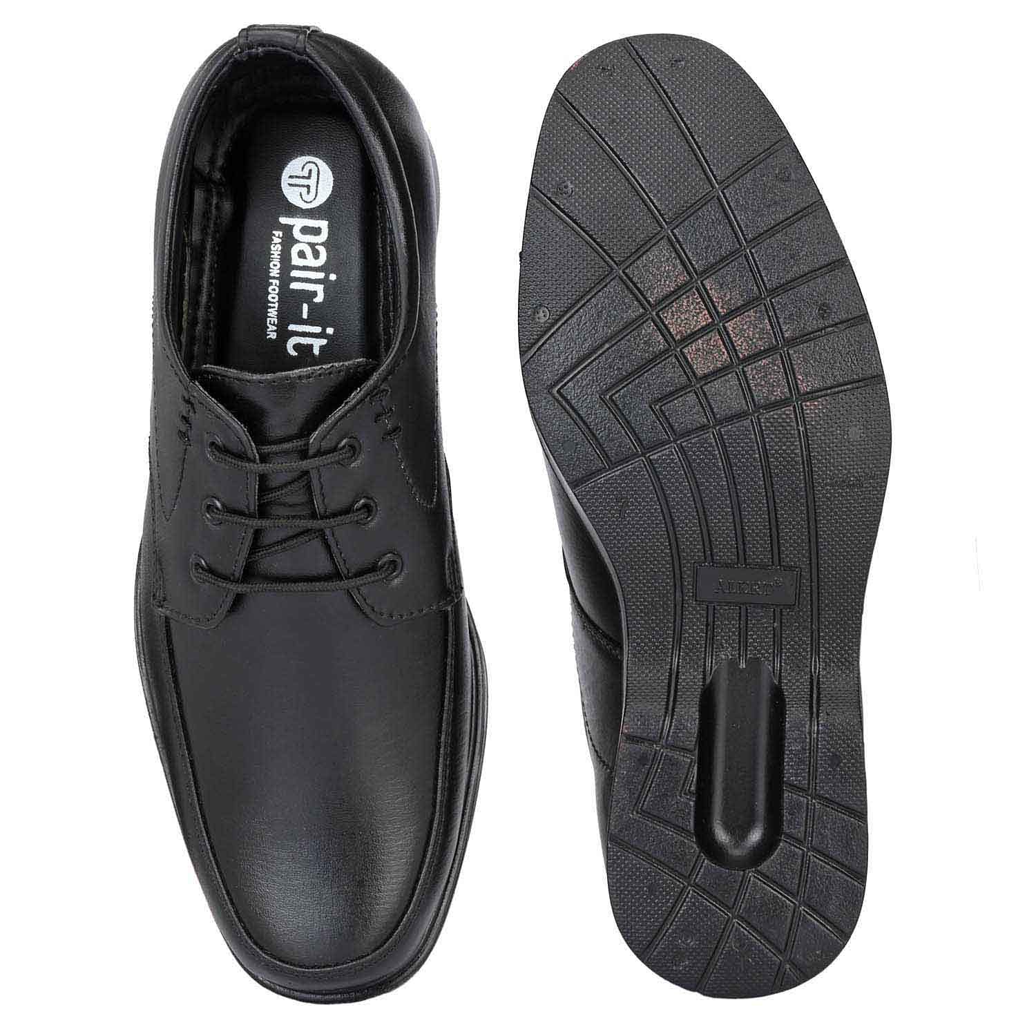 Pair-it Men moccasin Formal Shoes - MN-RYDER223 - Black