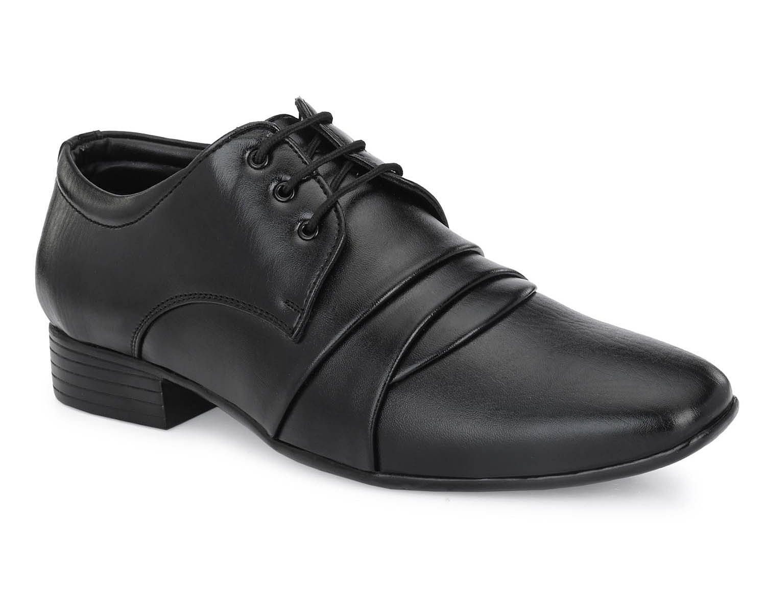 Pair-it Men moccasin Formal Shoes - LZ-RYDER-113 - Black
