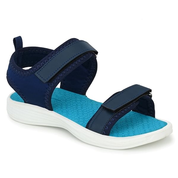 ladies blue sandals