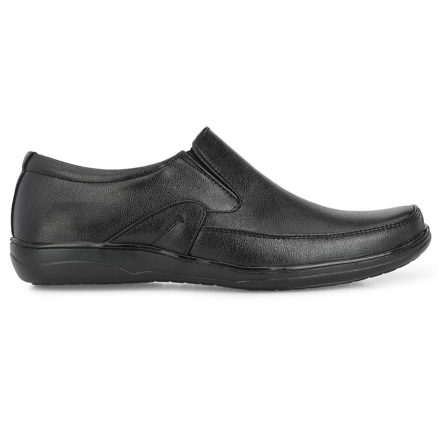 Pair-it Men moccasin Formal Shoes-Lz-Ryder-119- Black