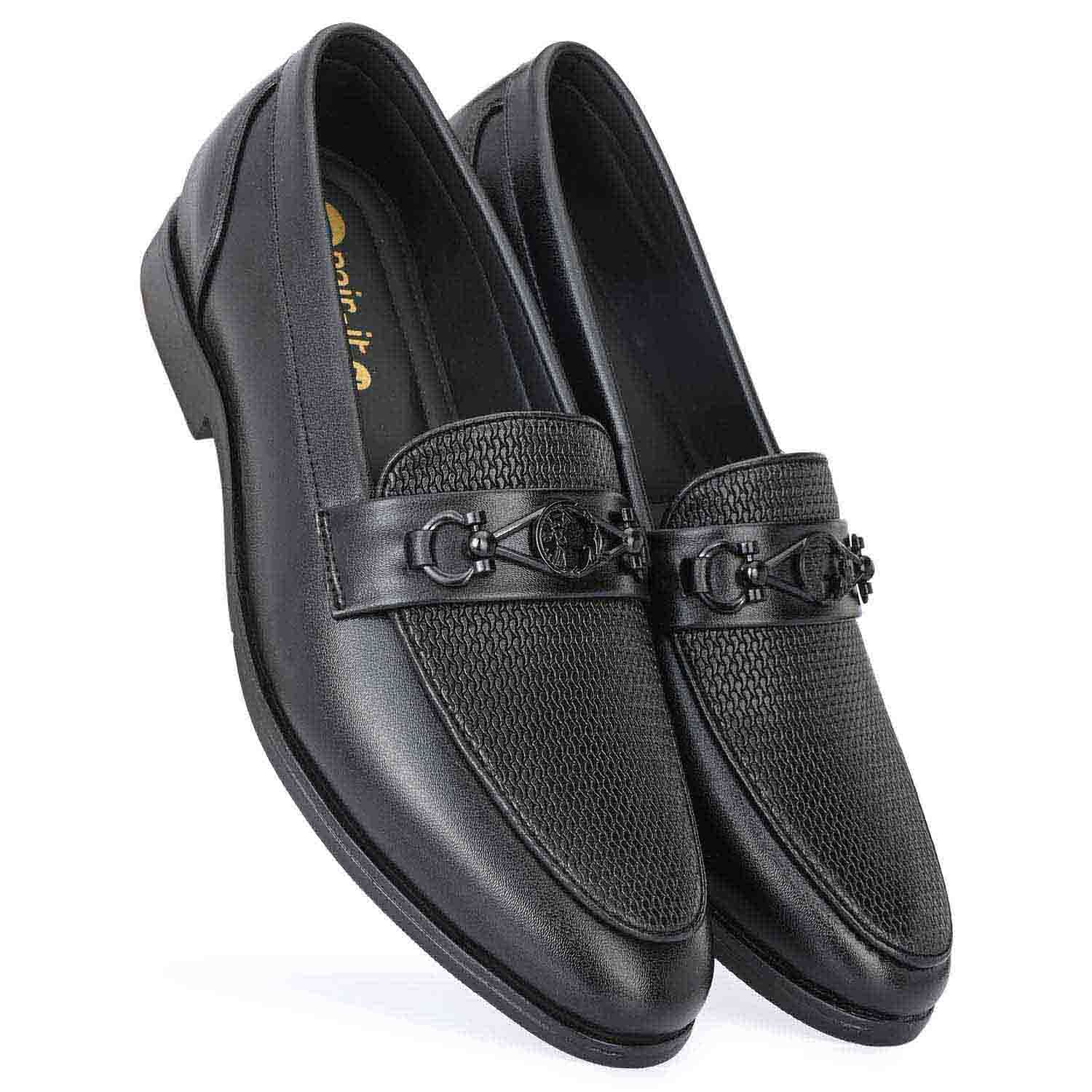 Pair-it Men's Formal Shoes - KF-T-Formal 118-Black