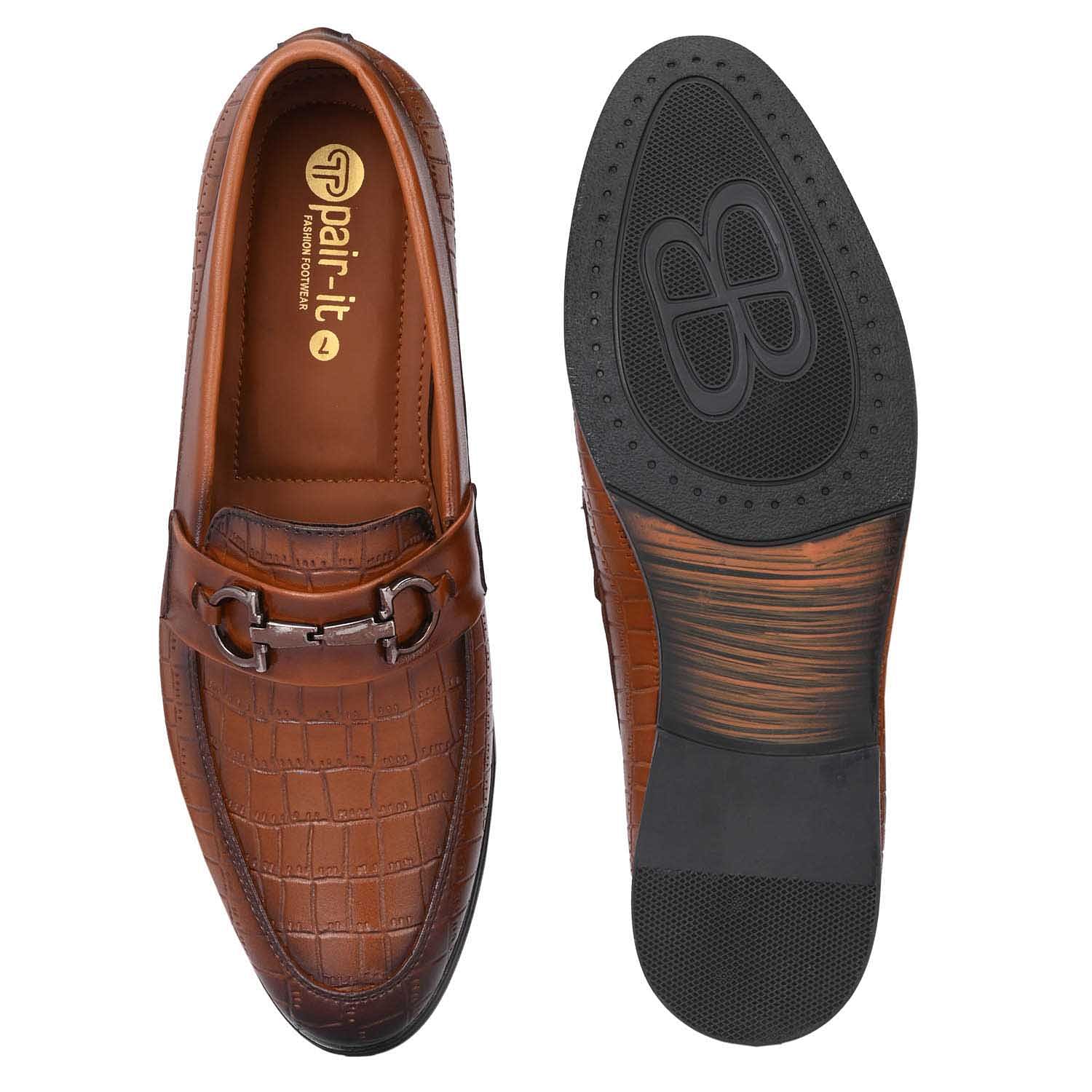 Pair-it Men's Formal Shoes - KF-T-Formal 117 - Tan