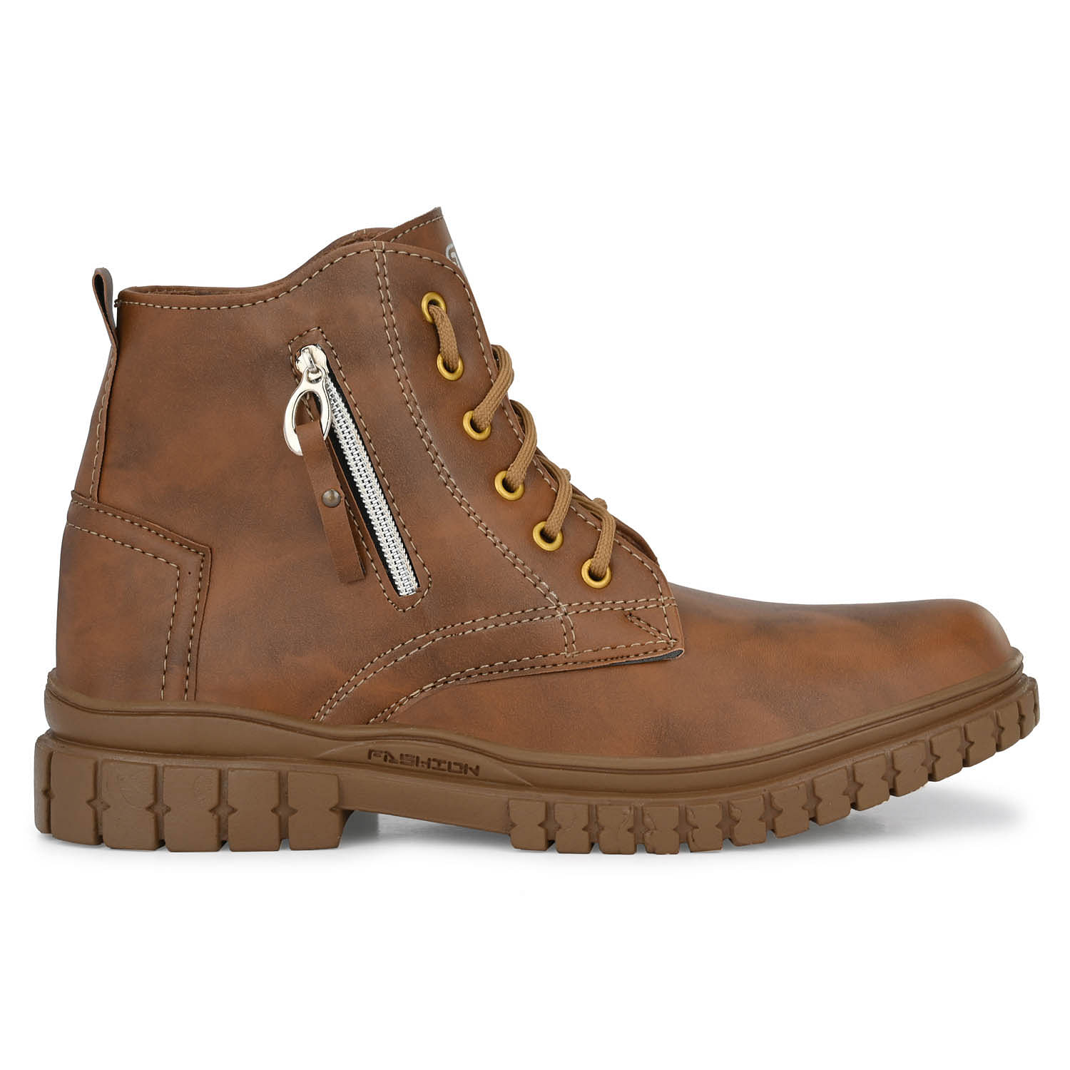 Pair-it Mens Ankle Boot-Brown-LZ-MN-BOOT-302